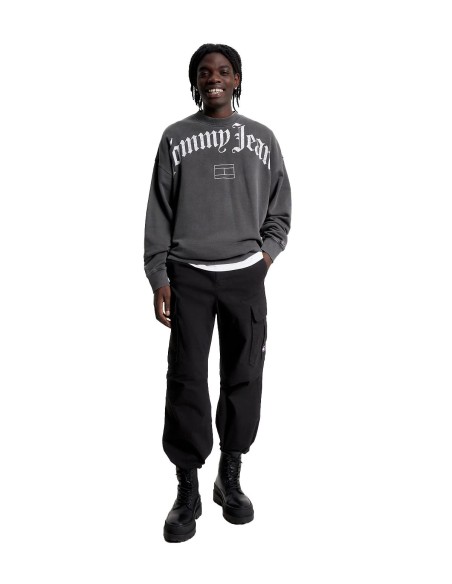 Tommy Jeans - Sudadera Oversized Grunge