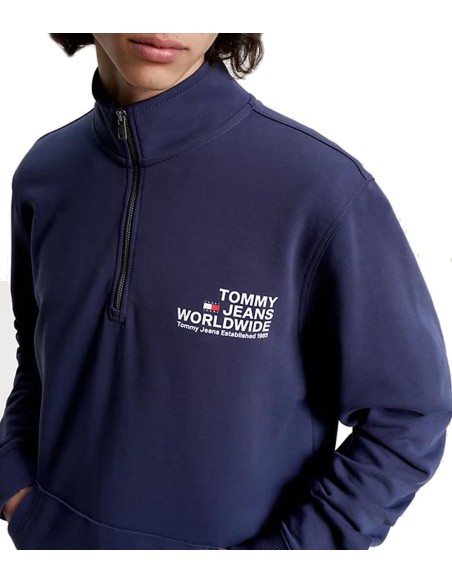 Tommy Jeans - Sudadera con Logotipo Estampado