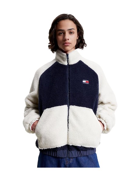 Tommy Jeans - Chaqueta Oversized Reversible