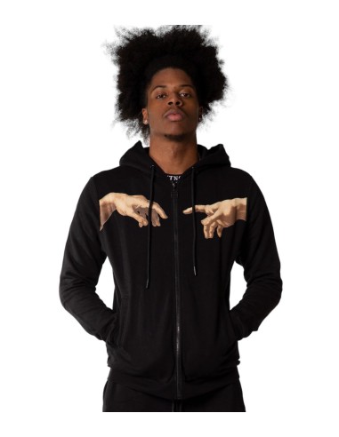 But Not  - Sudaderas Felpa Con Zip E Stampa Ma