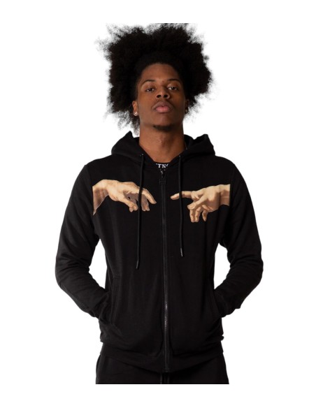 But Not  - Sudaderas Felpa Con Zip E Stampa Ma