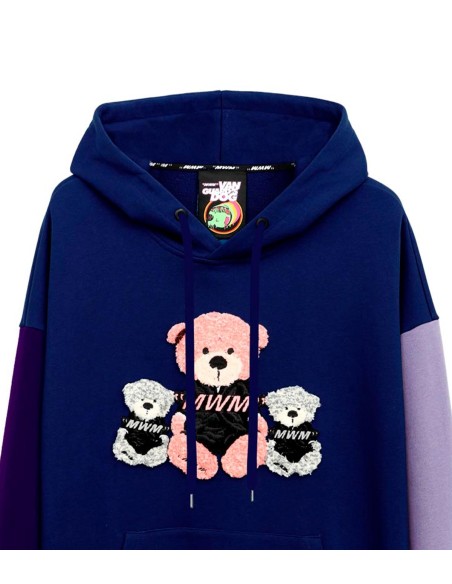 Mod Wave Movement - Sudadera Teddy con Capucha