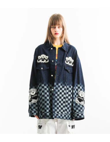 Mod Wave Movement - Camisa Vaquera Teddy