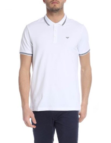 Emporio Armani - Polo Hombre Blanco