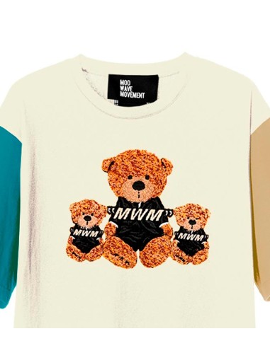 Mod Wave Movement - Camiseta Teddy