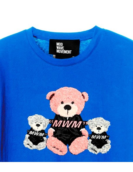 Mod Wave Movement - Camiseta Teddy