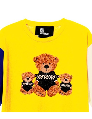 Mod Wave Movement - Camiseta Teddy