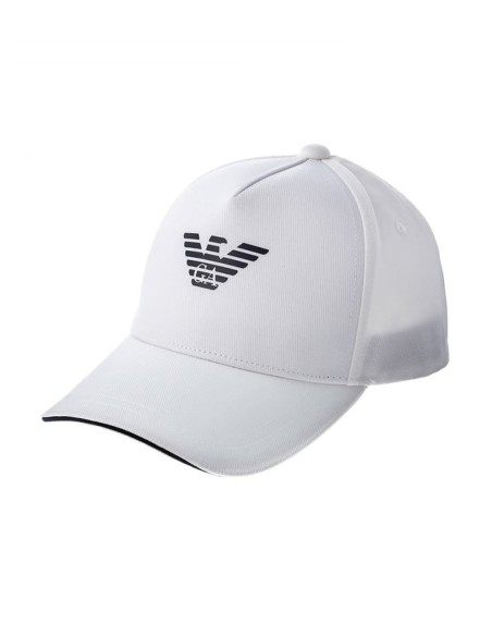 Emporio Armani - Gorra Hombre Blanca
