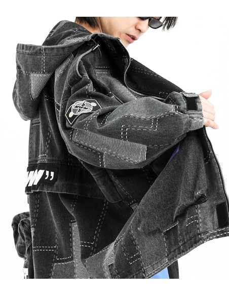 Mod Wave Movement - Chaqueta con Capucha