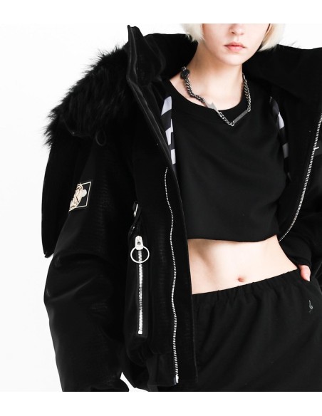 Mod Wave Movement - Abrigo Black Capsule