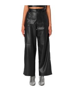 Tommy Jeans - Pantalón de Cuero Abotonado