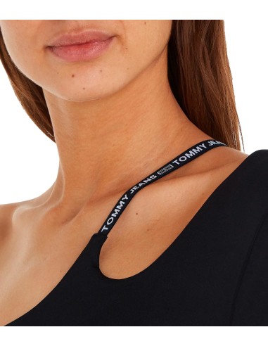 Tommy Jeans - Blusa Asimétrica con Logo