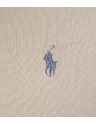 Polo Ralph Lauren - Camiseta Cream Custom Slim Fit