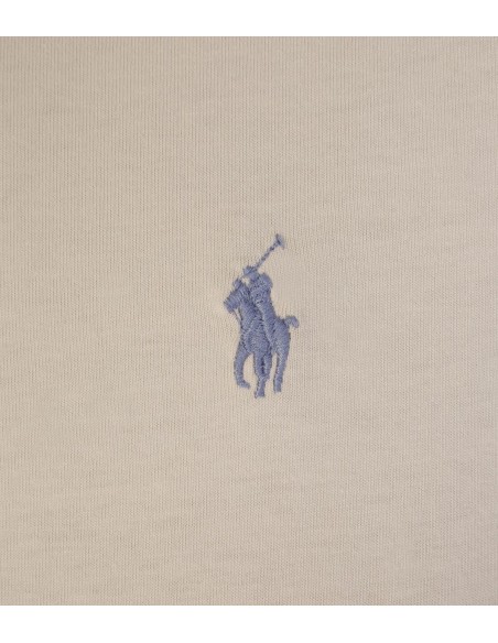Polo Ralph Lauren - Camiseta Cream Custom Slim Fit