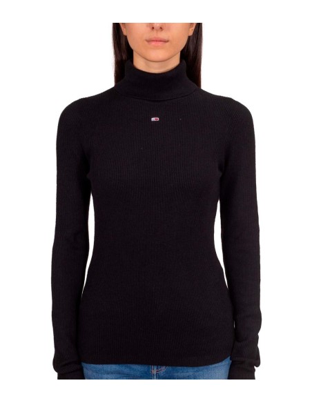 Tommy Hilfiger - Jersey de Cuello Alto con Logo