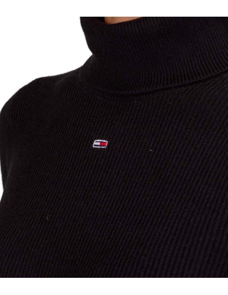 Tommy Hilfiger - Jersey de Cuello Alto con Logo