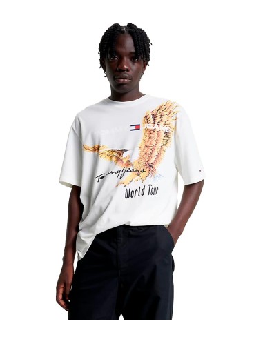 Tommy Jeans - Camiseta Vintage Eagle