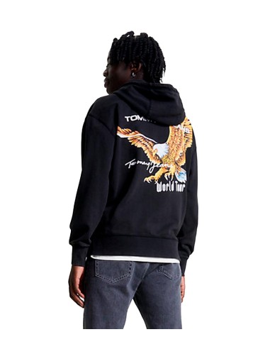 Tommy Jeans - Sudadera con Capucha Vintage Eagle