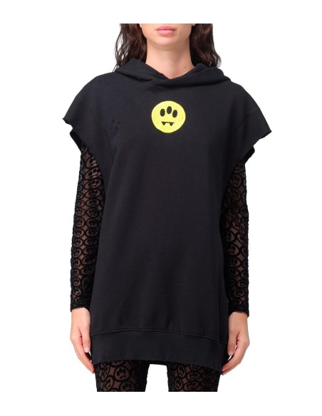 Barrow - Sudadera de Manga Corta con Capucha y Logo