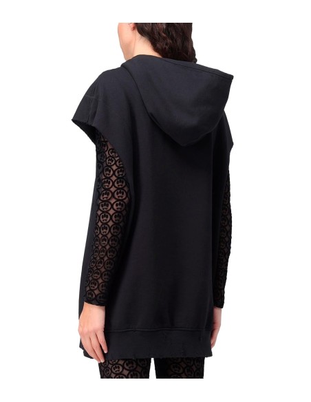 Barrow - Sudadera de Manga Corta con Capucha y Logo