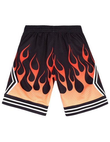 Mitchell & Ness - Pantalón Flames Swingman Chicago Bulls