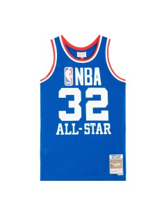 Mitchell & Ness - Camiseta NBA Magic Johnson All Star West '85