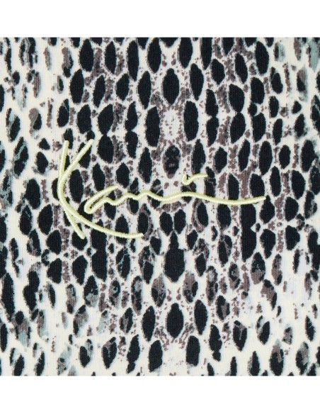 Karl Kani - Camiseta Small Signature Snake Print