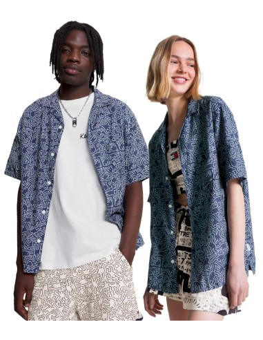 Tommy Jeans x Keith Haring - Camisa Dancing Man