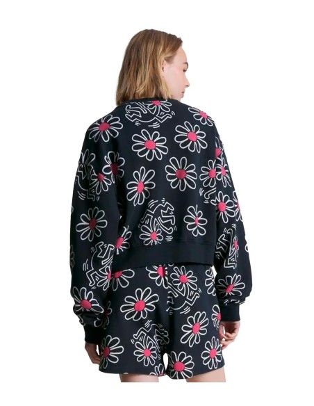 Tommy Jeans x Keith Haring - Sudadera Dancing Flowers