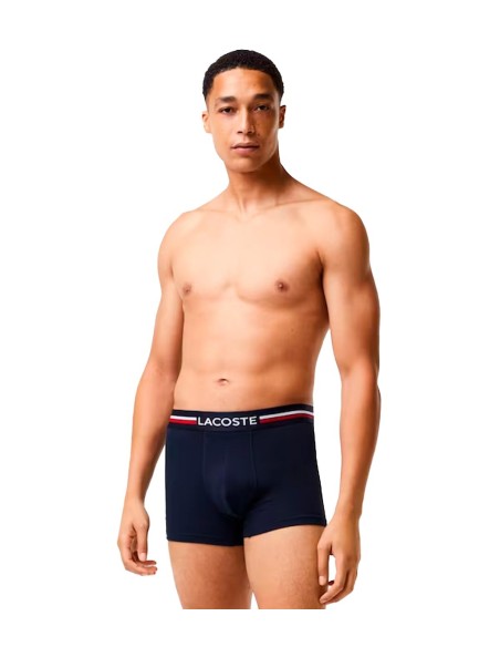 Lacoste - Bóxer Pack 3 con Logo