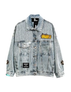 Mod Wave Movement - Chaqueta Vaquera Teddy