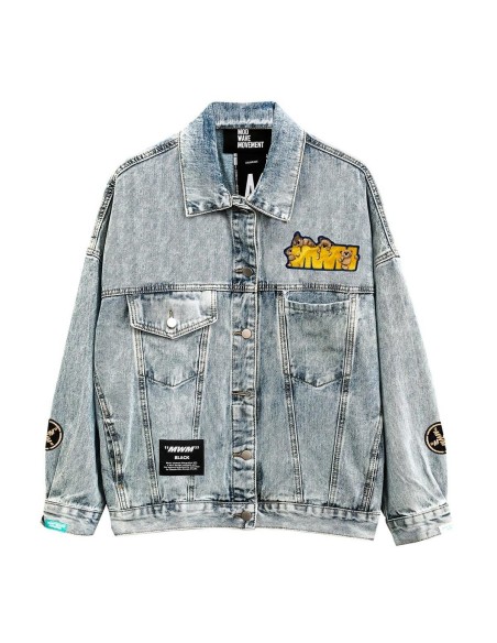 Mod Wave Movement - Chaqueta Vaquera Teddy
