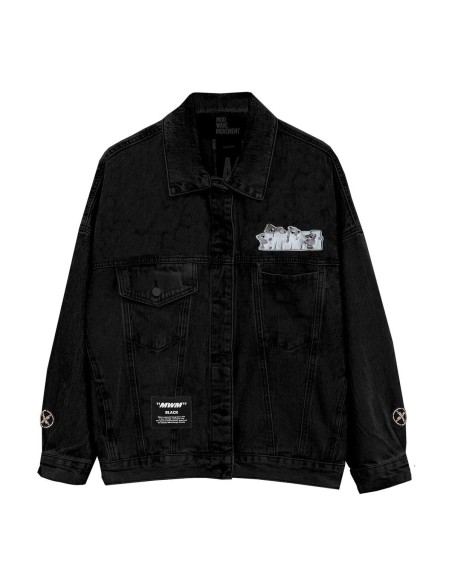 Mod Wave Movement - Chaqueta Vaquera Teddy