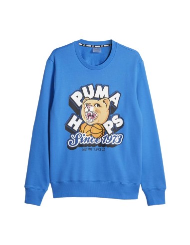 Puma - Sudaderas Dylan Crew,Ultra Blue,Usl