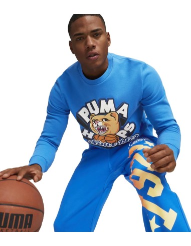 Puma - Sudaderas Dylan Crew,Ultra Blue,Usl