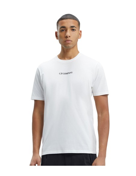 C.P. Company - Camiseta 30/1 Blurry Logo