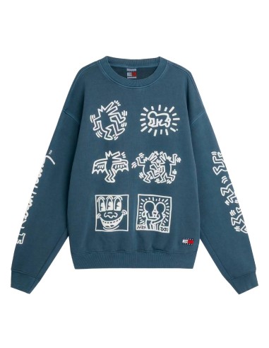 Tommy Jeans x Keith Haring - Sudadera Unisex con Estampado
