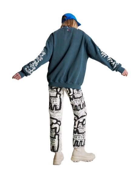 Tommy Jeans x Keith Haring - Sudadera Unisex con Estampado