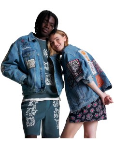 Tommy Jeans x Keith Haring - Chaqueta Vaquera Unisex con Estampado