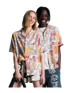 Tommy Jeans x Keith Baring - Camisa Unisex con Estampado