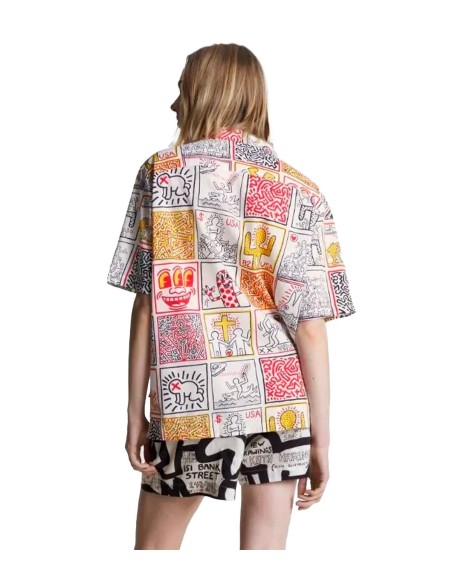 Tommy Jeans x Keith Baring - Camisa Unisex con Estampado