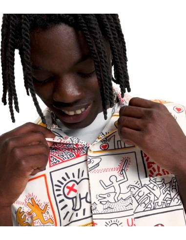 Tommy Jeans x Keith Baring - Camisa Unisex con Estampado