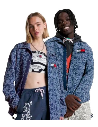 Tommy Jeans - Chaqueta Unisex con Estampado