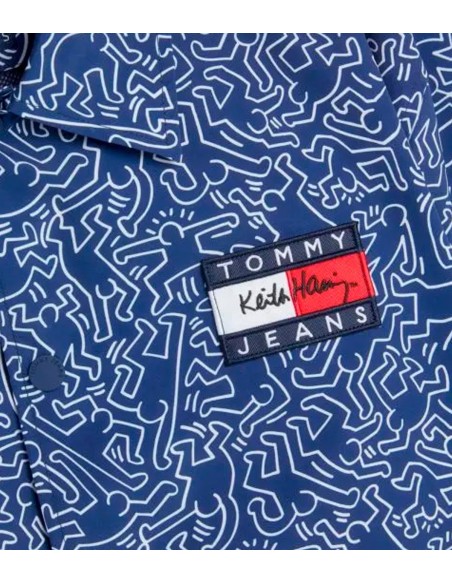 Tommy Jeans - Chaqueta Unisex con Estampado