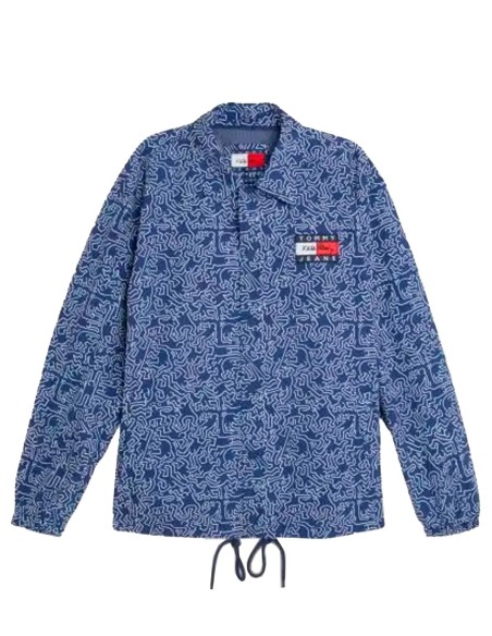 Tommy Jeans - Chaqueta Unisex con Estampado