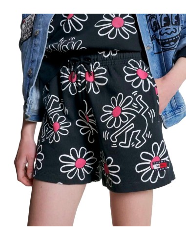 Tommy Jeans x Keith Haring - Pantalón Corto con Estampado