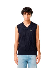 Lacoste - Chaleco de Lana con Logo