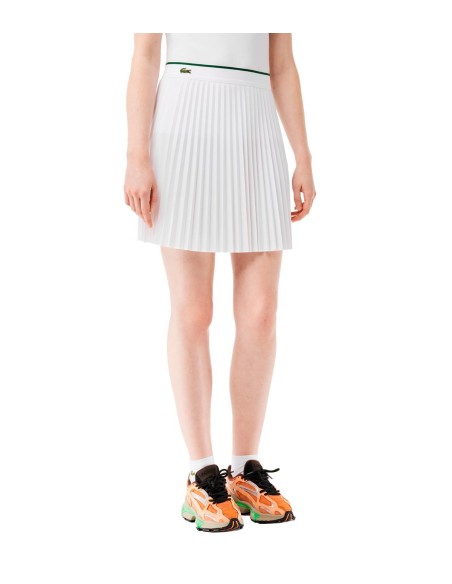 Lacoste - Falda Corta con Logo