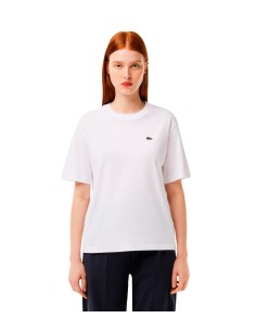 Lacoste - Camiseta Relaxed Fit Con Logo