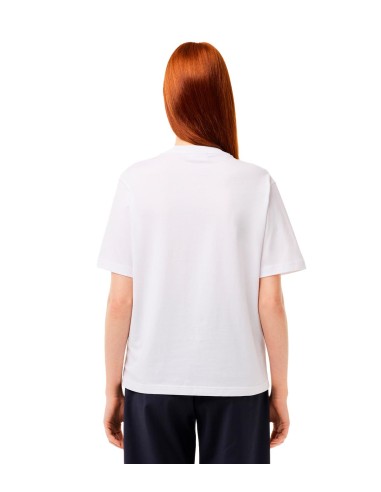 Lacoste - Camiseta Relaxed Fit Con Logo